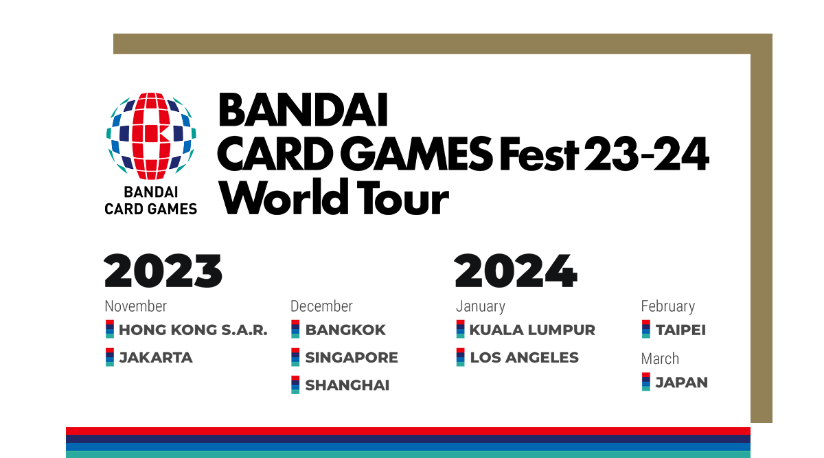 BANDAI CARD GAMES Fest23-24 World Tour