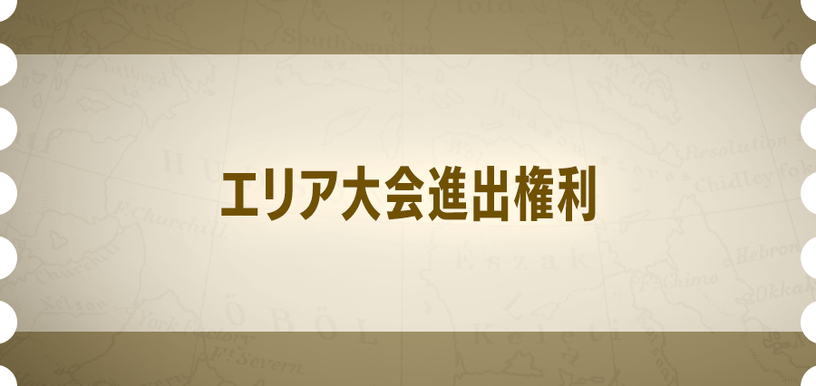 エリア大会 進出権利
