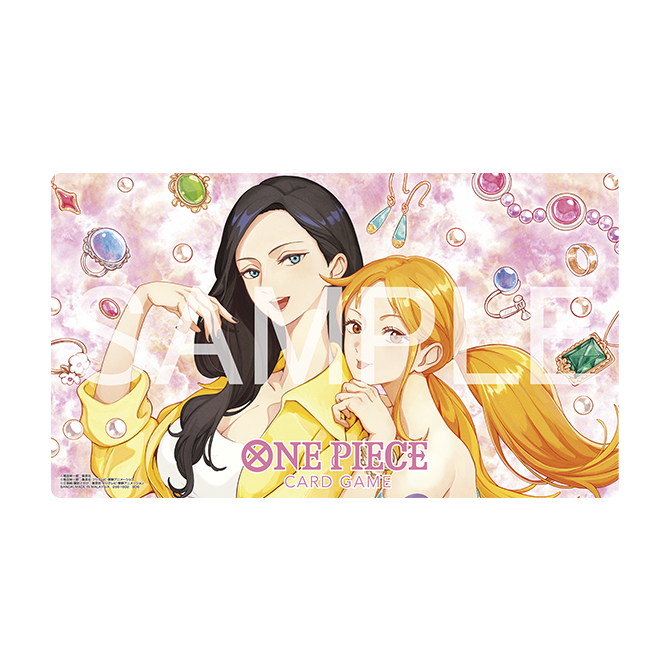 『オフィシャルプレイマット -ナミ&ロビン-』のプレイマット画像
